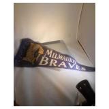 1953 Milwaukee Braves pennant - 28 inches