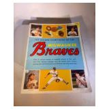 1955 Milwaukee Braves sticker book