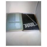 lot of 2 Wisconsin Badger Yearbooks-1953 & 1954