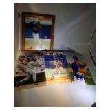 lot of 4 Milwaukee Brewers/Atlanta Braves Ron Gant