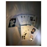 lot of 12 Ernie Banks/Billy Williams promo phots