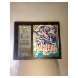 Green Bay Packers Triple Threat plaque
