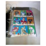 binder of 1968 & 1969 football cards - 300+ cards