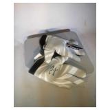 used football gloves signed by James Jones