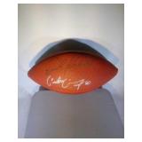 Chicago Bears autographed football
