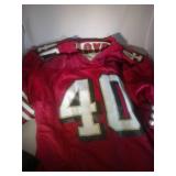 William Floyed autographed 49ers reversable jersey