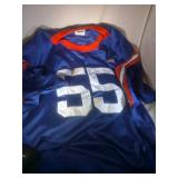throwback style New England Patriots jersey #55