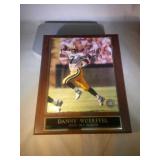 autographed Danny Wuerffel Packers plaque