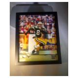 Autographed Bill Schroeder framed picture