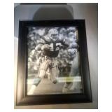 Autographed Gary Ellerson framed picture