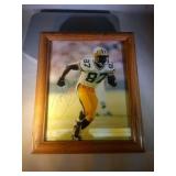 autographed Robert Brooks framed picture