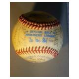 1983 Milwaukee Brewers team autographed baseball