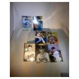 lot of 7 Milwaukee and Atlanta Braves autographs