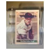Bob Feller Autographed card