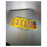 lot of 11 1986 Topps baseball sticker packs