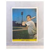 RARE 1949 Eureka Stamps Andy Pafko ROOKIE CARD 