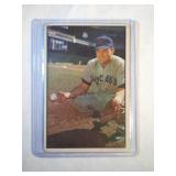 1953 Bowman Color #7 Harry Chiti ROOKIE CARD 