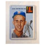 1954 Topps #221 Dick Brodowski  Boston Red Sox