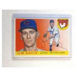 1955 Topps #68 Jim Davis ROOKIE CARD Chicago Cubs