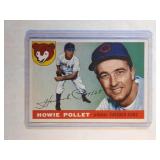 1955 Topps #76 Howie PolletChicago Cubs St. Louis