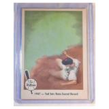 1959 Fleer Ted Williams #34  1947  Ted sets runs