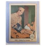 1959 Fleer Ted Williams #46 1952Ready for combat