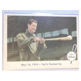 1959 Fleer Ted Williams #511954Ted is Patched Up