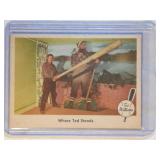1959 Fleer Ted Williams #79  Where Ted Stands -