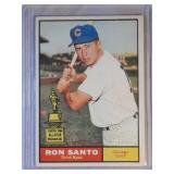 1961 Topps #35 Ron Santo ROOKIE CARD Chicago Cubs