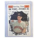 1961 Topps HIGH #584 Jim Perry All-Star Minnesota