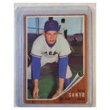1962 Topps #170 Ron Santo card  Chicago Cubs