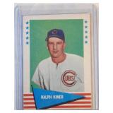 1961 Fleer Hall of Fame Ralph Kiner  Pittsburgh