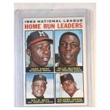 1964 Topps Hank Aaron Willie Mays McCovey Cepeda