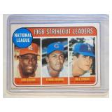1969 Topps #12 Bob Gibson Fergie Jenkins Singer