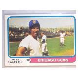 1974 Topps #270 Ron Santo Last Chicago Cubs card