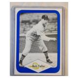 RARE 1975 Great Plains Greats Bob Feller BLUE 