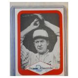 RARE 1975 Great Plains Greats Grover Alexander RED