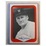 RARE 1975 Great Plains Greats Walter Johnson RED 