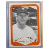 RARE 1975 Great Plains Greats Mickey Mantle ORANGE