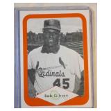 RARE 1975 Great Plains Greats Bob Gibson ORANGE 