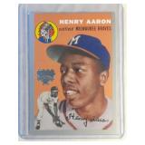 2000 Topps Opening Day Hank Aaron 1954 Topps #128-