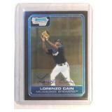 2006 Bowman Chrome Lorenzo Cain ROOKIE CARD 