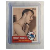 2007 Topps Mickey Mantle Story INSERT #MMS17 1953