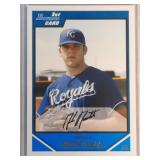 2008 Bowman Mike Moustakas ROOKIE CARD  Milwaukee