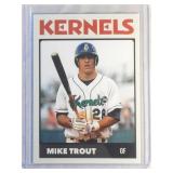 RARE 2009 Mike Trout Minor League ROOKIE CARD -
