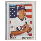2010 Bowman Chrome Corey Seager ROOKIE CARD - Los