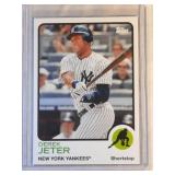 2014 Topps Archives Derek Jeter #50 (1973 Topps)