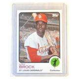 2014 Topps Archives Lou Brock #45 (1973 Topps)