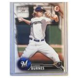 2017 Bowman Corbin Burnes ROOKIE CARD  Milwaukee
