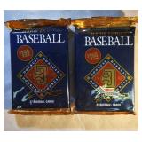 2 UNOPENED Jumbo packs 1992 Donruss Baseball